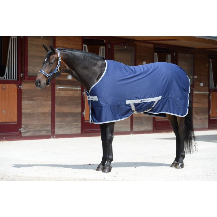 Bucas Freedom Twill 135 Pferdedecke – Navy, 100% Polyester, Stall-/Transportdecke